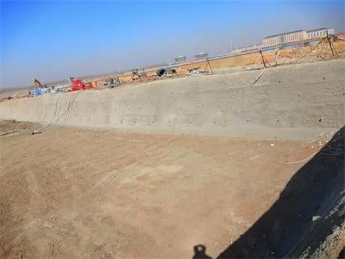 潜山高铁桩基础建设